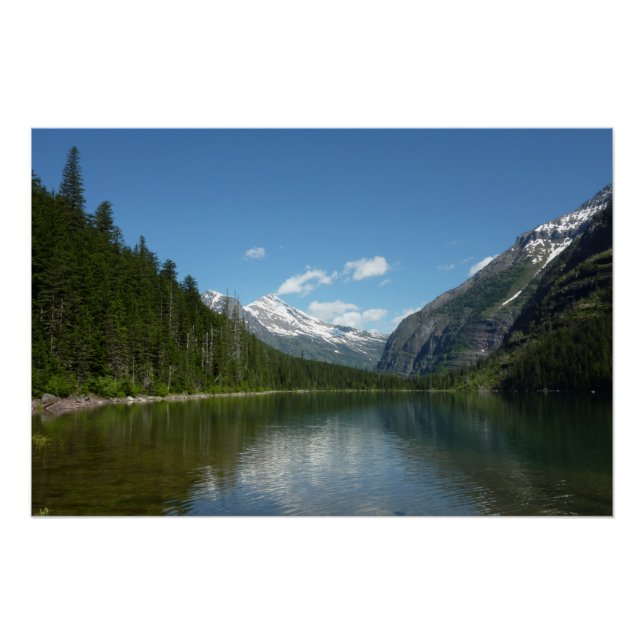 Pôster Avalanche Lake I no Parque Nacional Glacier (Frente)