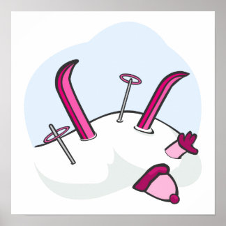 Pôster Avalanche Rosa