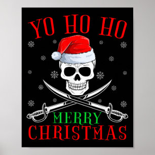 Poster Avaliador de Amor Correspondente Papai Noel Yo Ho