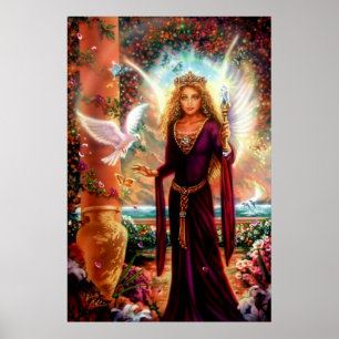 Poster Avalon por Lisa Iris