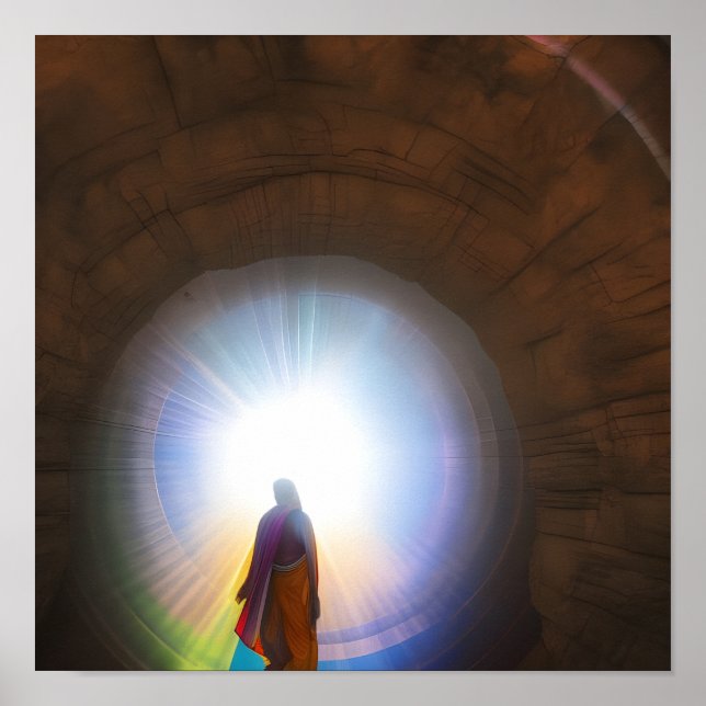 Poster Avatar Caminhando Pela Porta (Frente)