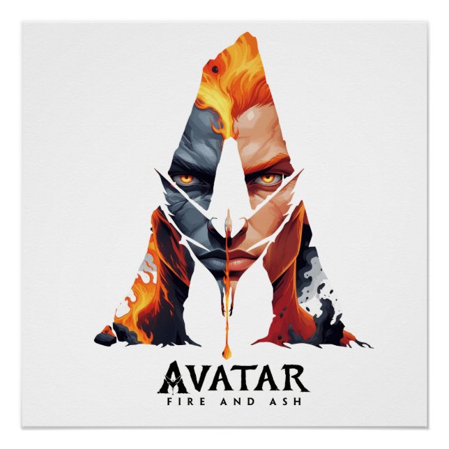 Pôster Avatar: Fire and Ash (Frente)