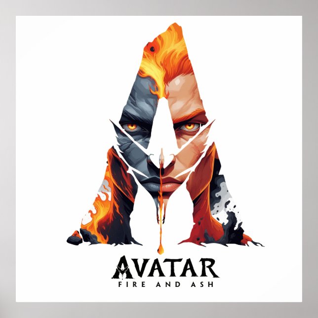 Poster Avatar: Fire and Ash (Frente)