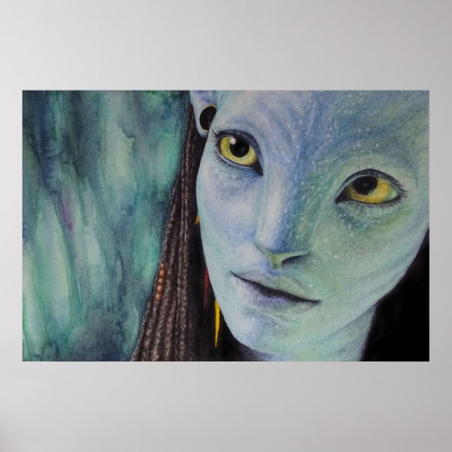 Poster Avatar Neytiri (Frente)