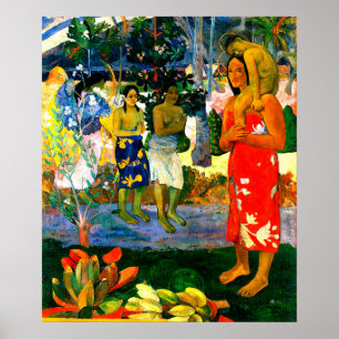 Poster Ave Maria (Ia Orana Maria) (1891) por Paul Gauguin