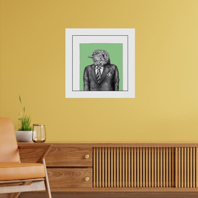 Poster Ave morto em naias pretas (Moegi) (Sala de Estar 2)