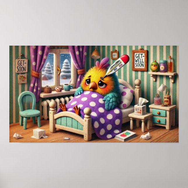 Poster Ave Na Cama (Frente)