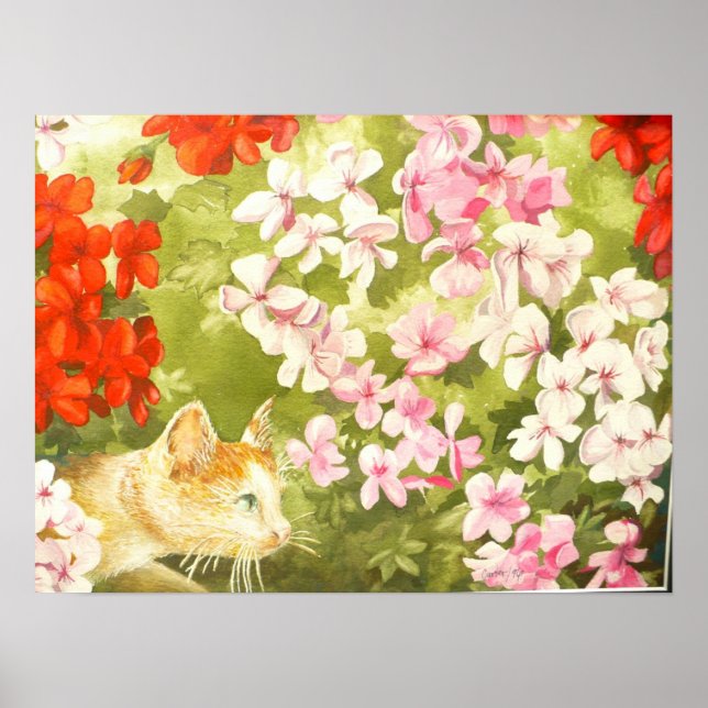 Poster Ave Observando "Luz" (Frente)