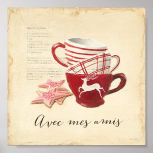 Poster Avec Mes Amis