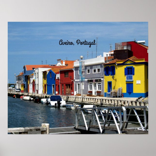 Poster Aveiro, Portugal  (Frente)
