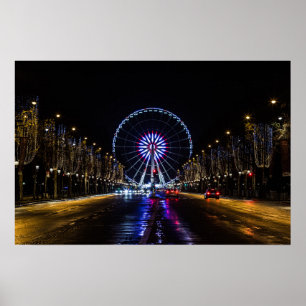 Poster Avenida Champs-Elysees
