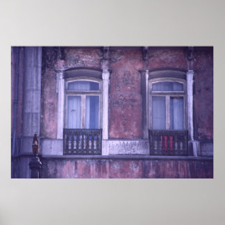 Poster Avenida do Republica, Lisboa, Portugal