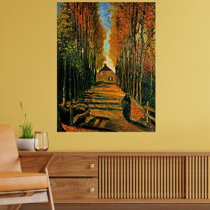 Poster Avenida dos Poplars no Sunset