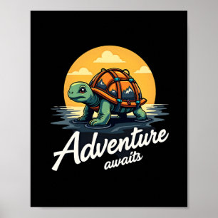 Poster Aventura Aguarda é Aventuras de Caminhada é Aventu