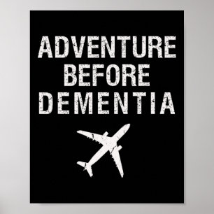 Poster Aventura Antes Da Demência, Plano Engraçado Viagem