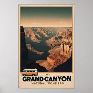 Poster Aventura contra Grand Canyon