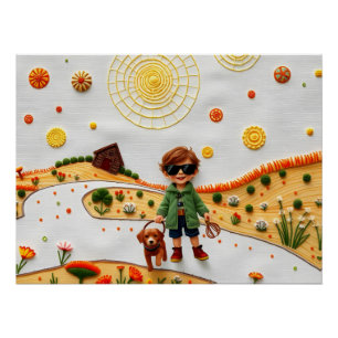 Pôster Aventura Cósmica