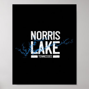 Poster Aventura de barco de férias no Norris Lake Tenness