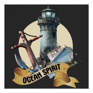 Pôster Aventura Náutica Oceânica Spirit