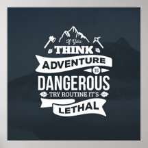 Aventura sobre escalada de montanha Routine é um e