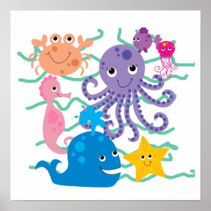 Pôster Aventura Submarina