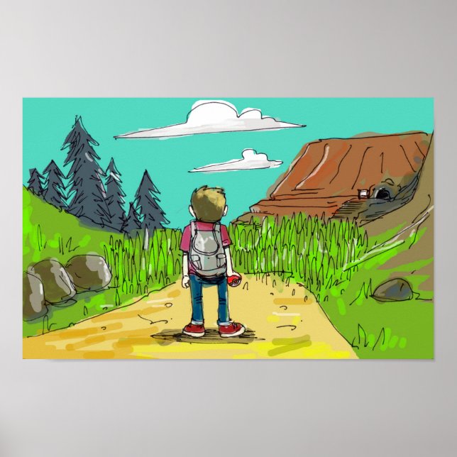 Pôster Aventuras! (Frente)