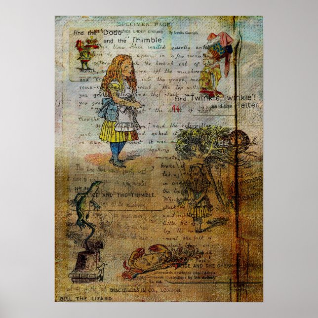 Pôster Aventuras de Alice (Frente)