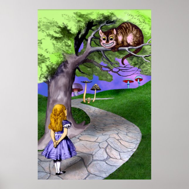 Poster Aventuras de Alice no País das Maravilhas (Frente)