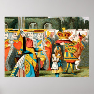 Poster Aventuras de Alice no País das Maravilhas Rainha d