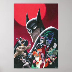 Poster Aventuras de Batman Damas Perigosas e Demônios