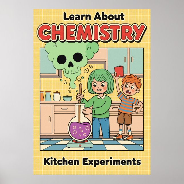 Poster Aventuras de Laboratório em Casa (Frente)