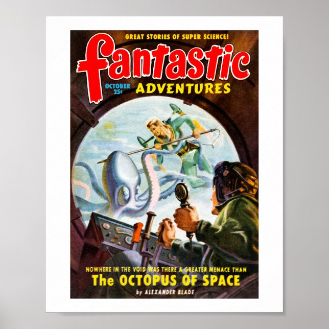 Poster Aventuras Fantásticas (Out, 1949) (Frente)