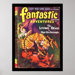 Poster Aventuras fantásticas v03 n09 (1941-11.Ziff-Davis