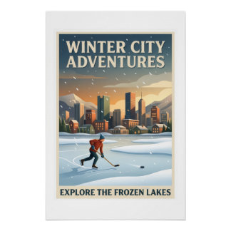 Pôster Aventuras na Cidade de Inverno