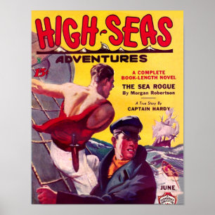 Poster Aventuras no Alto Mar, junho de 1935