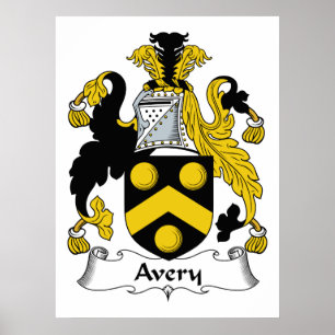 Pôster Avery Family Crest