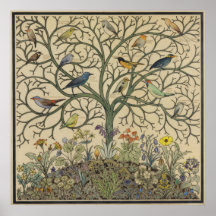 Aves de Muitas Subidas por C.F.A Voysey