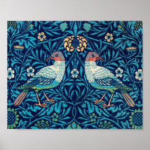 Poster Aves, William Morris