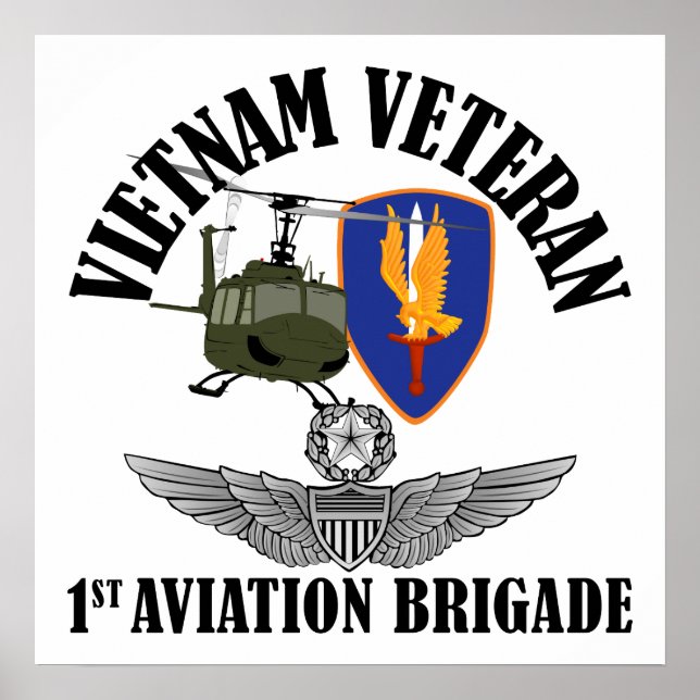 Pôster Aviador Mestre de 1rua Avn Bde (Frente)