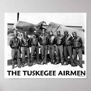 Poster Aviadores de Tuskegee