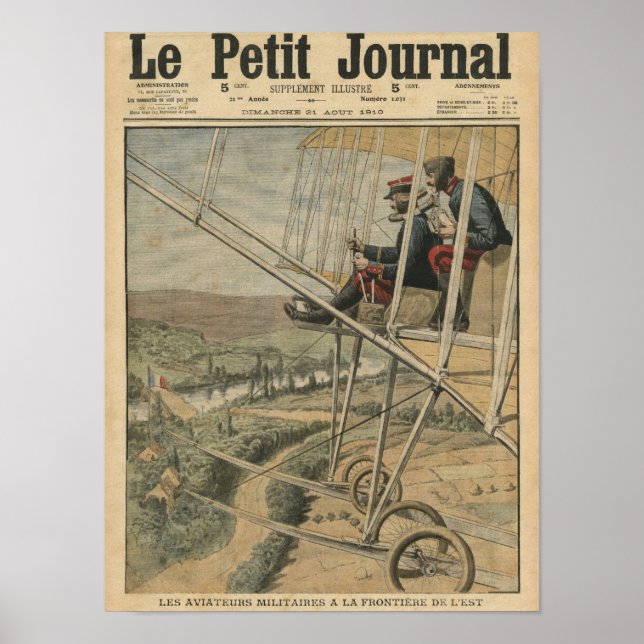 Poster Aviadores militares na frente oriental (Frente)