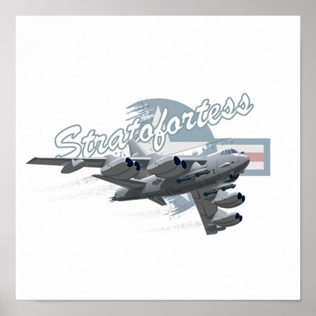 Poster Avião de animação (Frente)