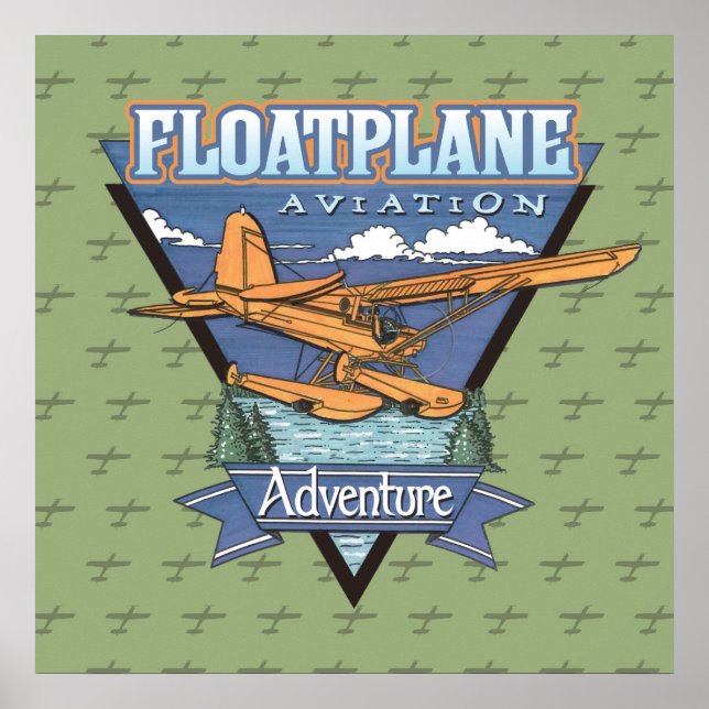 Pôster Avião de avião (Frente)