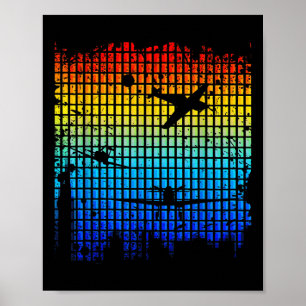 Poster Avião de Combatente da Segunda Guerra Mundial