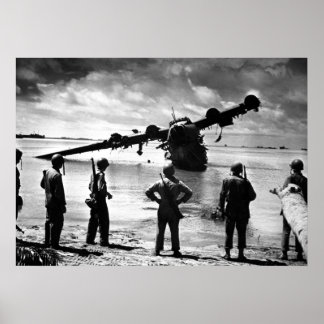 Poster Avião do Mar Japonês