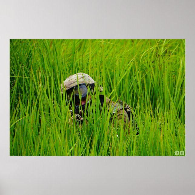 Poster Avião em lâminas de serra (Frente)