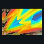 Poster Avião Ken Gage Vapor<br><div class="desc">Avião Vapor. 2023,  Ken Gage. Arte digital: surrealismo abstrato.</div>