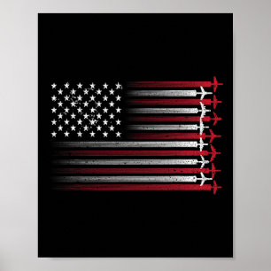 Poster Avião Piloto Arte Para Homens Mulheres Aviação 4º 