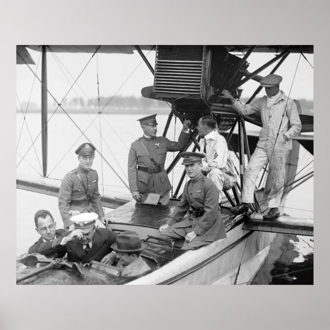 Poster Avião Vintage, 1923 (Frente)