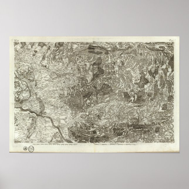 Pôster Avignon, Laranja (Frente)